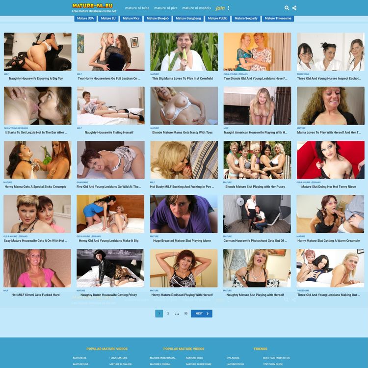 Nl Porn Sites - Mature-nl & 21+ milf and mature porn sites on YouPornList!